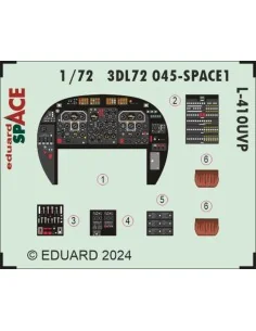 L-410UVP SPACE EDUARD, 1/72 - Eduard Accessories 3DL72045 2