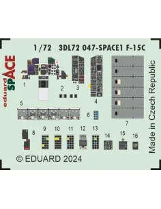 F-15C SPACE, 1/72 - Eduard Accessories 3DL72047 2