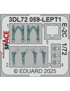 E-2C SPACE HELLER, 1/72 - Eduard Accessories 3DL72059