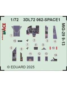 [NO_DESC] MiG-29 9-13 SPACE GREAT WALL HOBBY, 1/72 - Eduard Accesso... 2