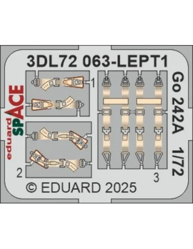 Go 242A SPACE IBG, 1/72 - Eduard Accessories 3DL72063