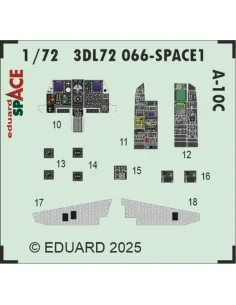 A-10C SPACE EDUARD, 1/72 - Eduard Accessories 3DL72066