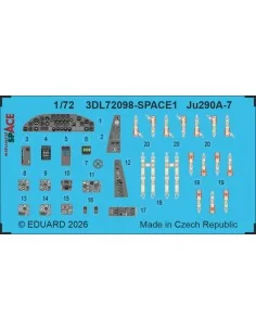 Ju 290A-7 SPACE for Revell, 1/72 - Eduard Accessories 3DL72098