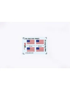 US ensign flag WWII SPACE, 1/350 - Eduard Accessories 3DL53001