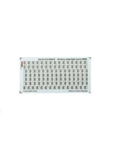 US Navy watertight doors WWII SPACE, 1/350 - Eduard Accessories 3DL...