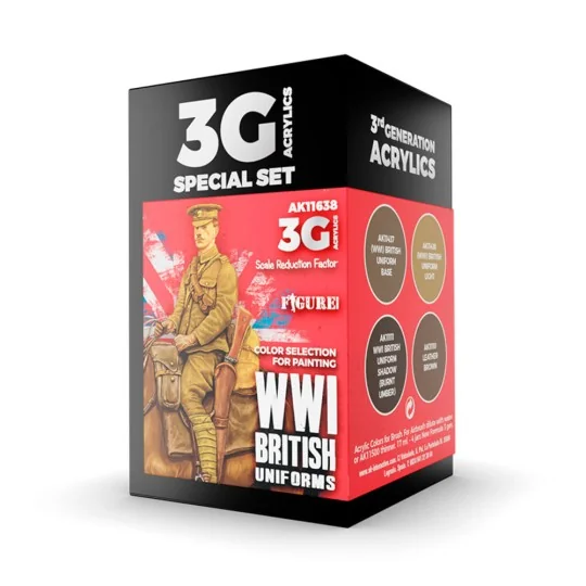 WWI BRITISH UNIFORMS 3G - AK Interactive AK11638 WWI BRITISH UNIFORMS 3G - AK Interactive AK11638