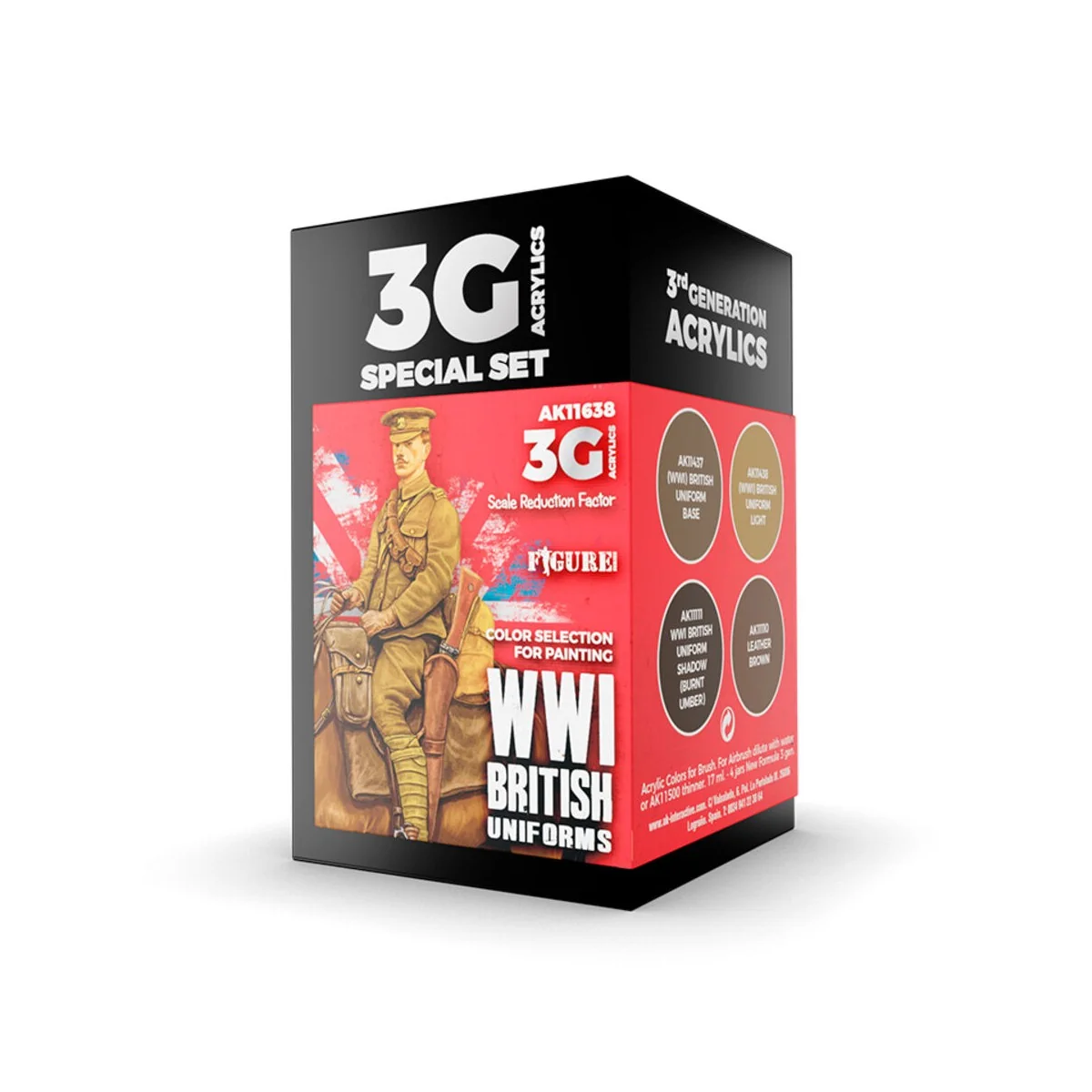 WWI BRITISH UNIFORMS 3G - AK Interactive AK11638