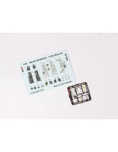 F-16C Block 42 till 2005 SPACE 1/48 for KINETIC, 1/48 - Eduard Acce...