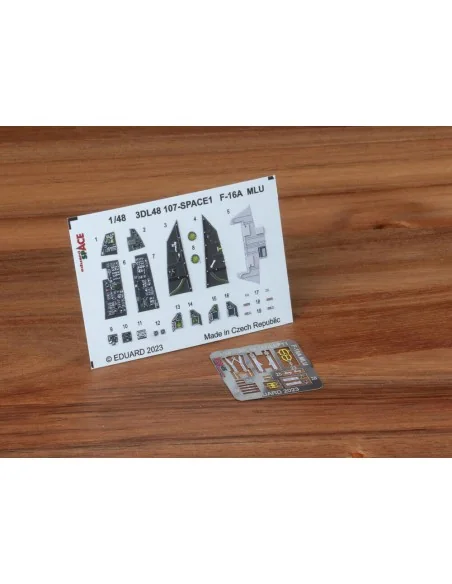 F-16A MLU SPACE 1/48 KINETIC, 1/48 - Eduard Accessories 3DL48107