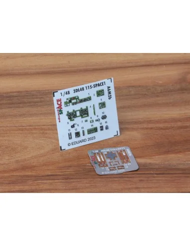 A6M2b SPACE 1/48 ACADEMY, 1/48 - Eduard Accessories 3DL48115