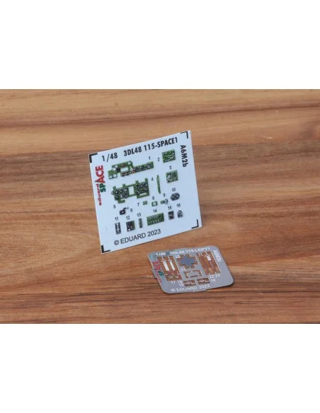 A6M2b SPACE 1/48 ACADEMY, 1/48 - Eduard Accessories 3DL48115