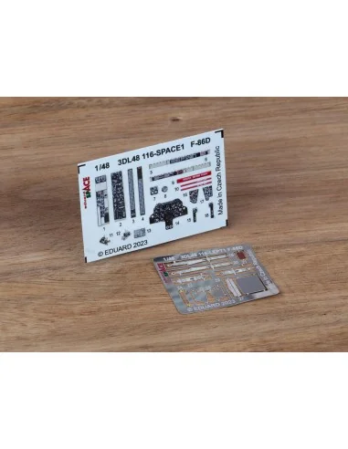 F-86D SPACE 1/48 REVELL, 1/48 - Eduard Accessories 3DL48116