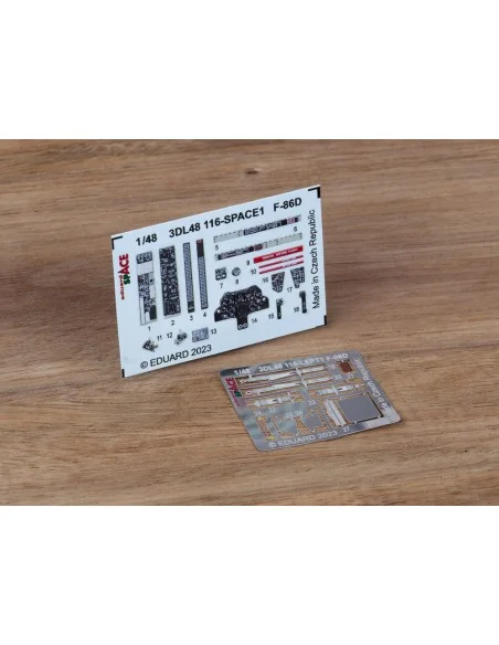 F-86D SPACE 1/48 REVELL, 1/48 - Eduard Accessories 3DL48116