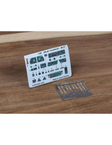 Mi-17 SPACE 1/48 AMK, 1/48 - Eduard Accessories 3DL48119
