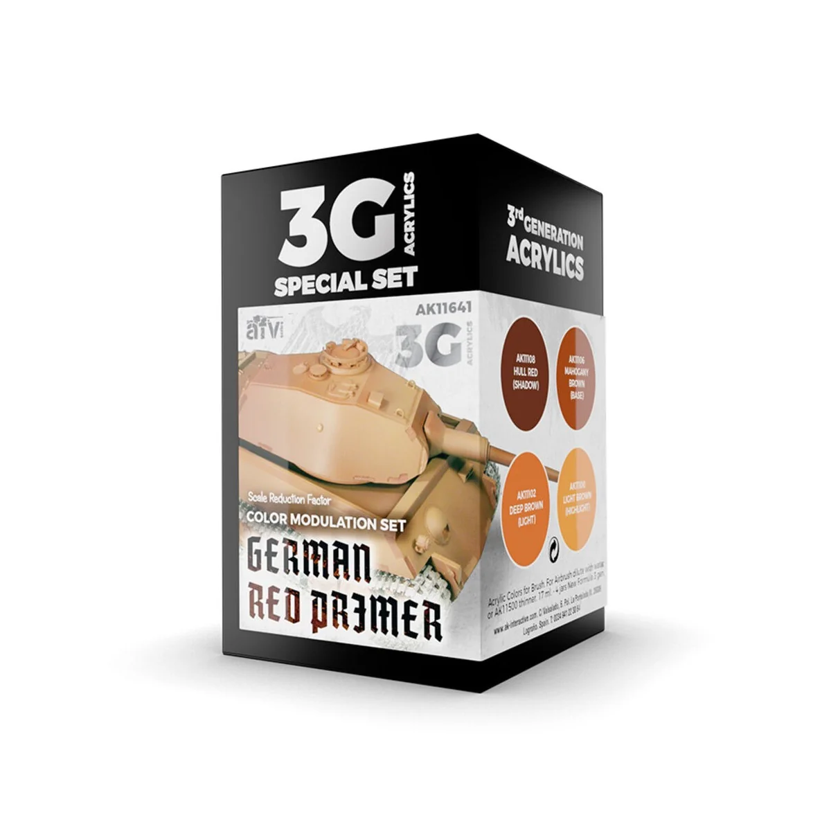 MODULATION GERMAN RED PRIMER 3G - AK Interactive AK11641 MODULATION GERMAN RED PRIMER 3G - AK Interactive AK11641