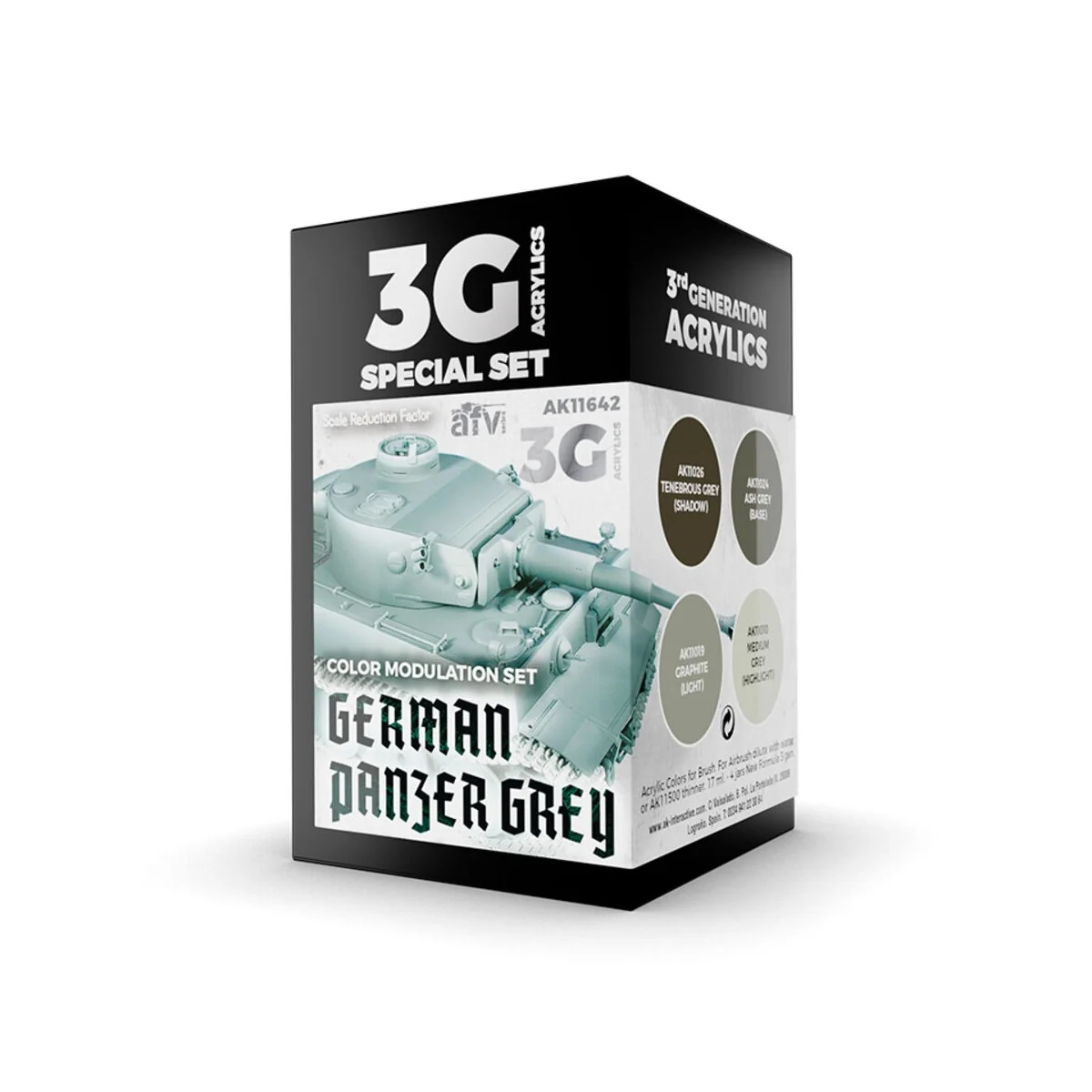 MODULATION GERMAN PANZER GREY 3G - AK Interactive AK11642