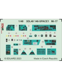 [NO_DESC] Mi-17 SPACE, 1/48 - Eduard Accessories 3DL48148