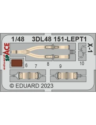 [NO_DESC] X-1 SPACE, 1/48 - Eduard Accessories 3DL48151