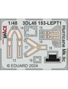 Hurricane Mk.IIc SPACE, 1/48 - Eduard Accessories 3DL48153