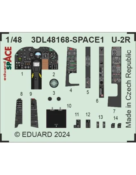 [NO_DESC] U-2R SPACE 1/48 HOBBY BOSS, 1/48 - Eduard Accessories 3DL...