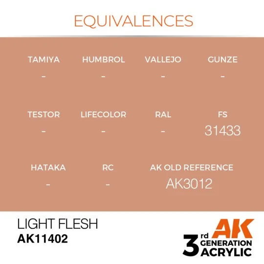 Light Flesh - AK Interactive AK11402