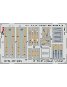 Buccaneer S.2B Gulf War SPACE AIRFIX, 1/48 - Eduard Accessories 3DL...