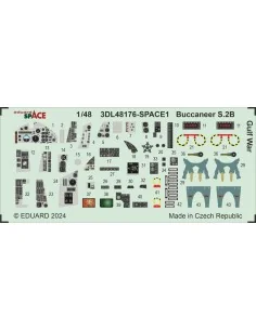 Buccaneer S.2B Gulf War SPACE AIRFIX, 1/48 - Eduard Accessories 3DL... 2