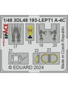 A-4C SPACE, 1/48 - Eduard Accessories 3DL48193