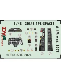 A-4M mod. 1975 SPACE MAGIC FACTORY, 1/48 - Eduard Accessories 3DL48198 2