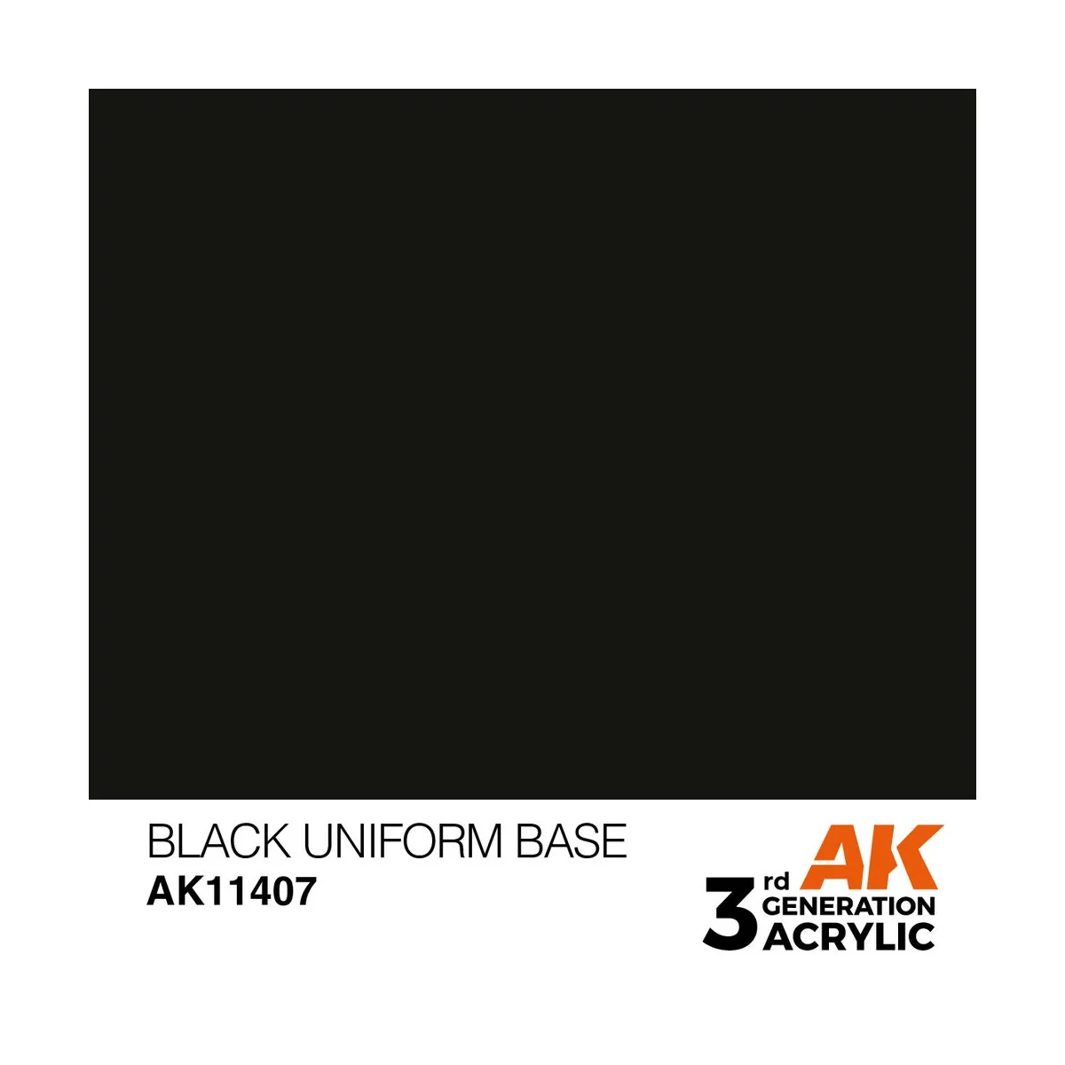 Black Uniform Base - AK Interactive AK11407