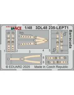 [NO_DESC] Barracuda SPACE TRUMPETER, 1/48 - Eduard Accessories 3DL4... 2