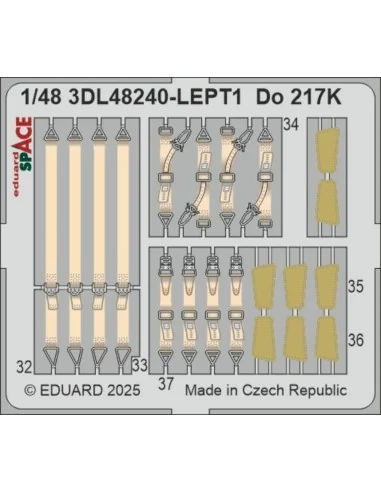 [NO_DESC] Do 217K SPACE ICM, 1/48 - Eduard Accessories 3DL48240