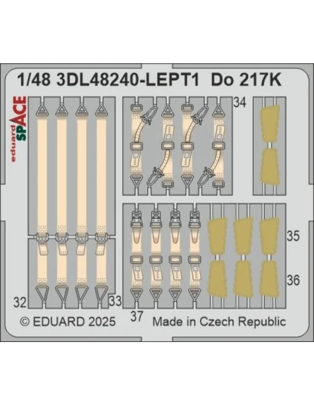 [NO_DESC] Do 217K SPACE ICM, 1/48 - Eduard Accessories 3DL48240