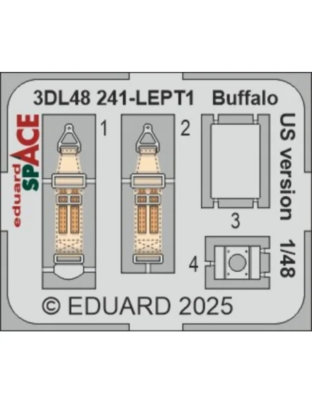 [NO_DESC] Buffalo US version SPACE TAMIYA, 1/48 - Eduard Accessorie...