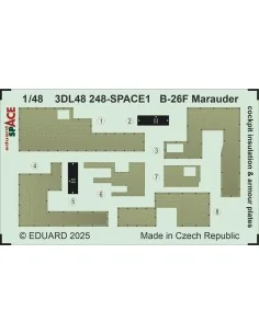 [NO_DESC] B-26F Marauder cockpit insulation & armour plates SPACE I...