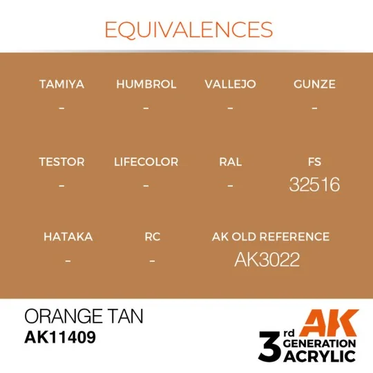 Orange Tan - AK Interactive AK11409