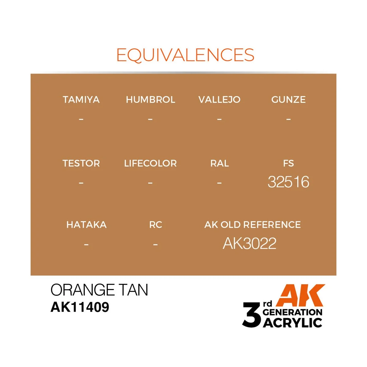Orange Tan - AK Interactive AK11409