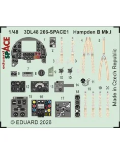 Hampden B Mk.I SPACE for ICM, 1/48 - Eduard Accessories 3DL48266