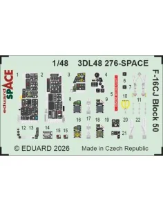 F-16CJ Block 50 SPACE for Tamiya, 1/48 - Eduard Accessories 3DL48276