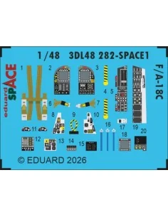 [NO_DESC] F/A-18C SPACE 1/48 for Eduard / Kinetic, 1/48 - Eduard Ac...
