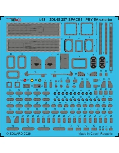 PBY-5A exterior SPACE for Eduard / Revell, 1/48 - Eduard Accessorie...