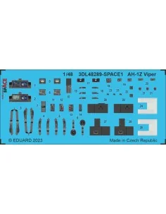 AH-1Z Viper SPACE for Hobby 2000, 1/48 - Eduard Accessories 3DL48289
