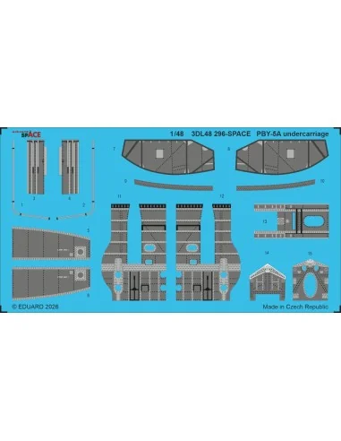 PBY-5A undercarriage SPACE for Eduard / Revell, 1/48 - Eduard Acces...