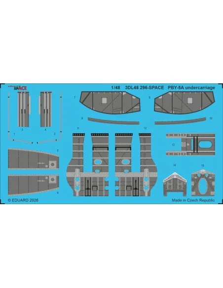 PBY-5A undercarriage SPACE for Eduard / Revell, 1/48 - Eduard Acces...