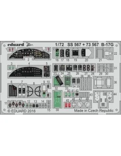 B-17G for Airfix, 1/72 - Eduard Accessories SS567