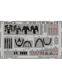 Mirage F.1B for Special Hobby, 1/72 - Eduard Accessories SS583