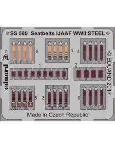 Seatbelts IJAAF WWII STEEL for Eduard, 1/72 - Eduard Accessories SS590
