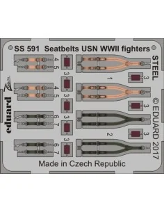 [NO_DESC] Seatbelts USN WWII fighters STEEL, 1/72 - Eduard Accessor...