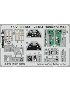 Hurricane Mk.I for Arma Hobby, 1/72 - Eduard Accessories SS654