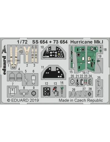 [NO_DESC] Hurricane Mk.I for Arma Hobby, 1/72 - Eduard Accessories ...